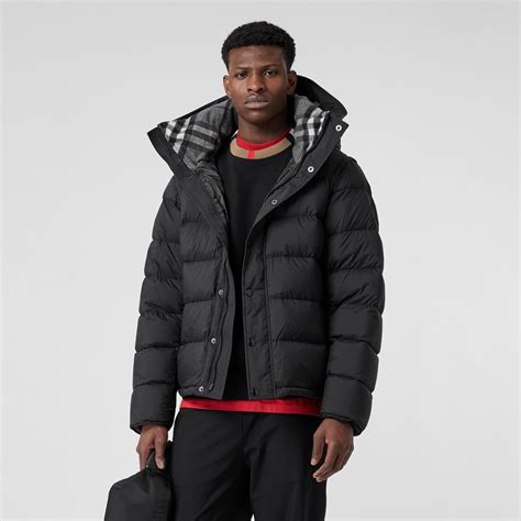 burberry puffer jacket m|Burberry puffer jacket men.